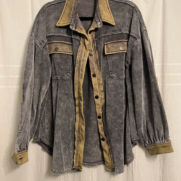 POL corduroy shacket - Picture 3 of 7